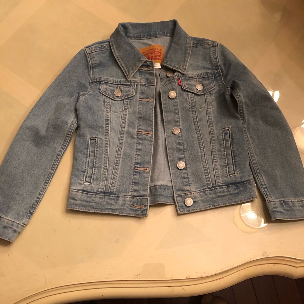 Levi's Light Blue Kids Denim Jacket - Classic Trucker Style